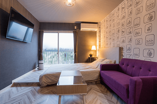 インスタ映えするスタイリッシュな部屋